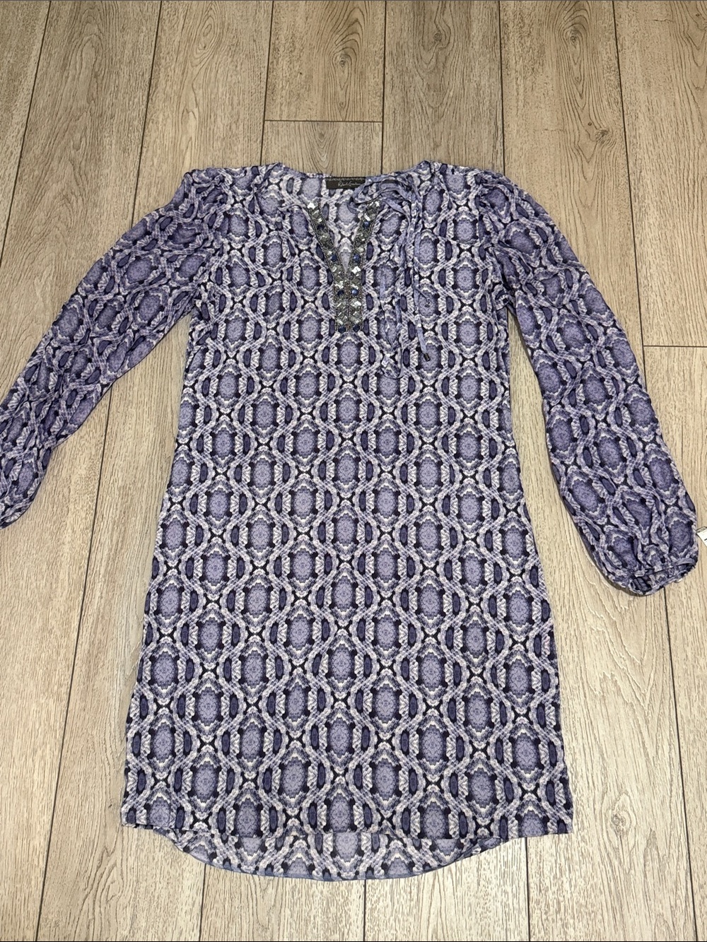Robert Graham 100% silk dress